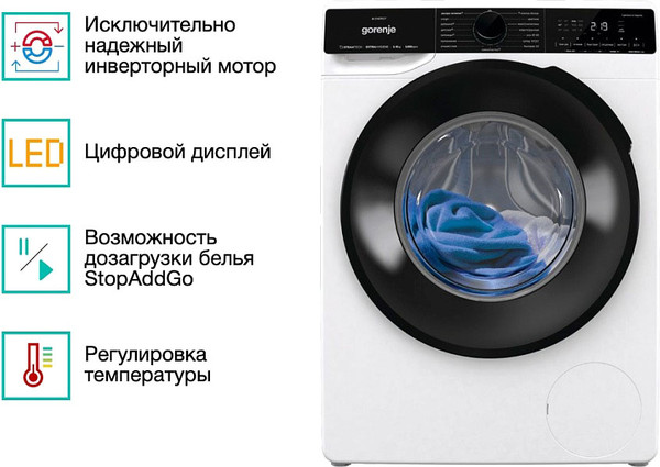 Изображение товара Стиральная машина Gorenje WPNA84A