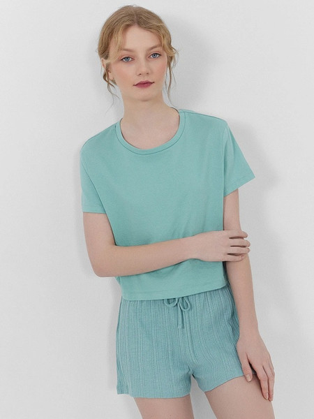 Изображение товара Пижама Mark Formelle 592495 (р.164/170-100-106, пыльная бирюза)