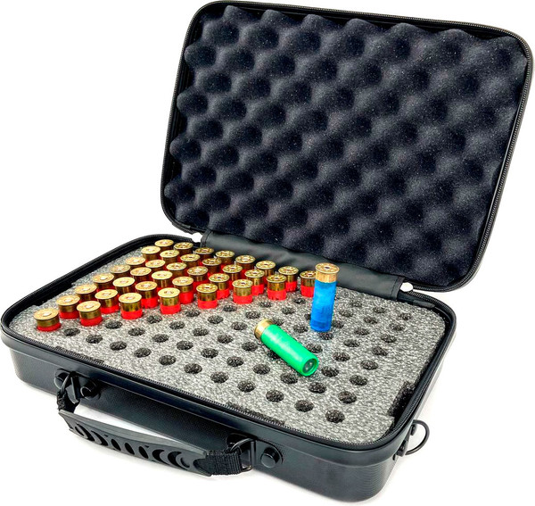 Изображение товара Коробка для патронов Garry Zonter 16 калибр 35.5x23.5x8 (черный)