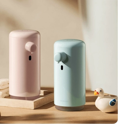 Изображение товара Сенсорный дозатор для жидкого мыла Xiaomi Automatic Soap Dispenser / BHR9301GL (розовый)