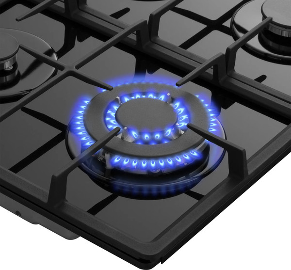 Изображение товара Газовая варочная панель MEFERI MGH604BK Glass Power