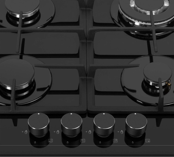 Изображение товара Газовая варочная панель MEFERI MGH604BK Glass Power