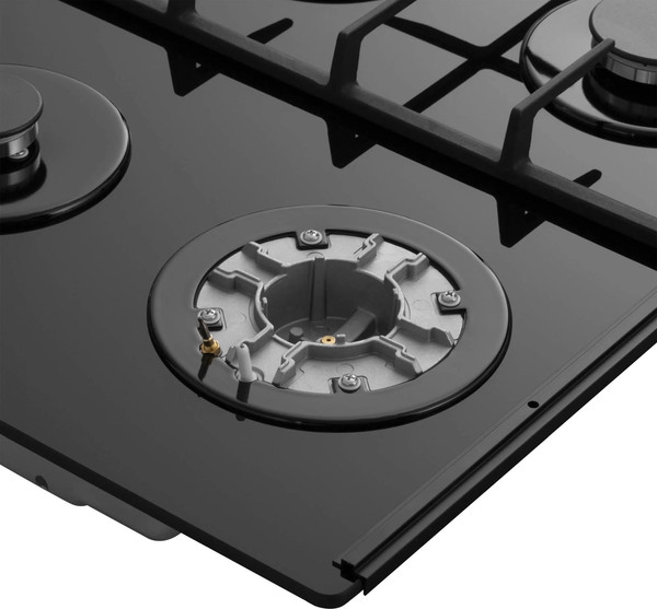 Изображение товара Газовая варочная панель MEFERI MGH604BK Glass Power