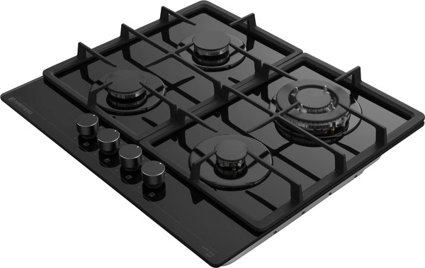 Изображение товара Газовая варочная панель MEFERI MGH604BK Glass Power