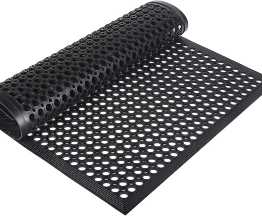 Изображение товара Коврик грязезащитный Стандартпарк 91x152x1см / 80030 (черный)