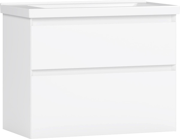 Изображение товара Тумба под умывальник Belux Киото НП 80-02 (1, белый глянцевый)