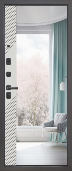 Изображение товара Входная дверь МеталЮр M17 Velluto Gelato (86x205, левая)