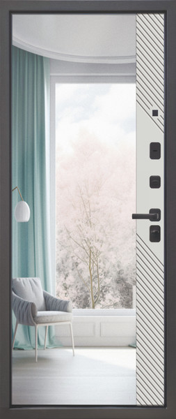 Изображение товара Входная дверь МеталЮр M17 Velluto Gelato (96x205, правая)