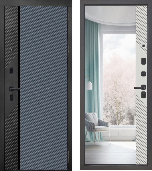 Изображение товара Входная дверь МеталЮр M17 Velluto Gelato (96x205, правая)