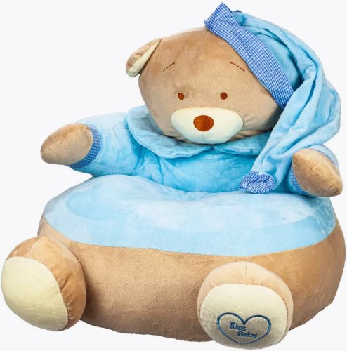 Изображение товара Мягкая игрушка Solmax&Home Пуф Медведь / SM97353 (голубой)