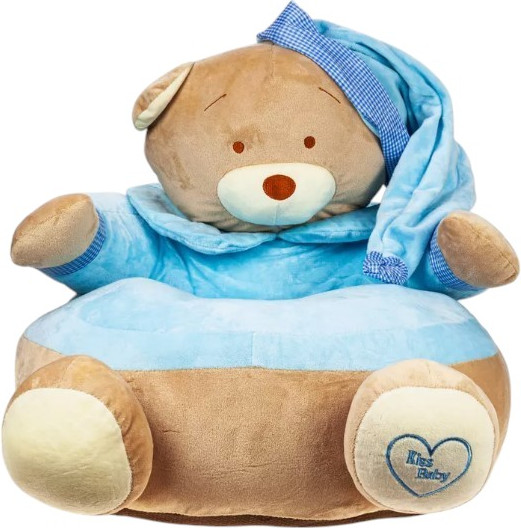 Изображение товара Мягкая игрушка Solmax&Home Пуф Медведь / SM97353 (голубой)