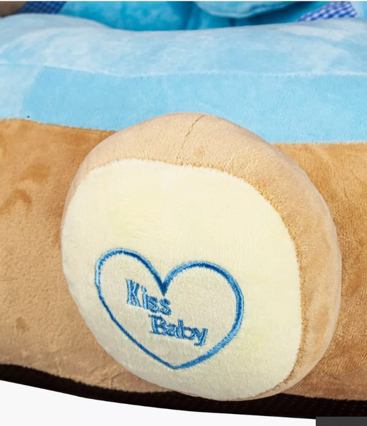 Изображение товара Мягкая игрушка Solmax&Home Пуф Медведь / SM97353 (голубой)