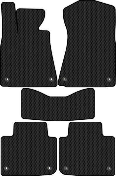 Изображение товара Комплект ковриков для авто Alicosta 0678_1 для Lexus GS F IV Седан/гибрид/L10 (EVA соты, черный)