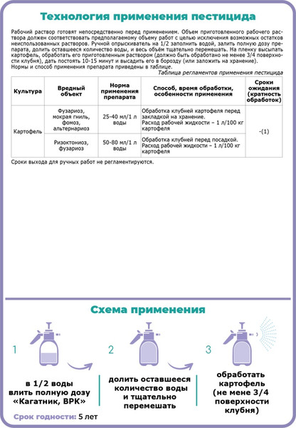 Изображение товара Фунгицид Щелково Агрохим Кагатник (25мл)