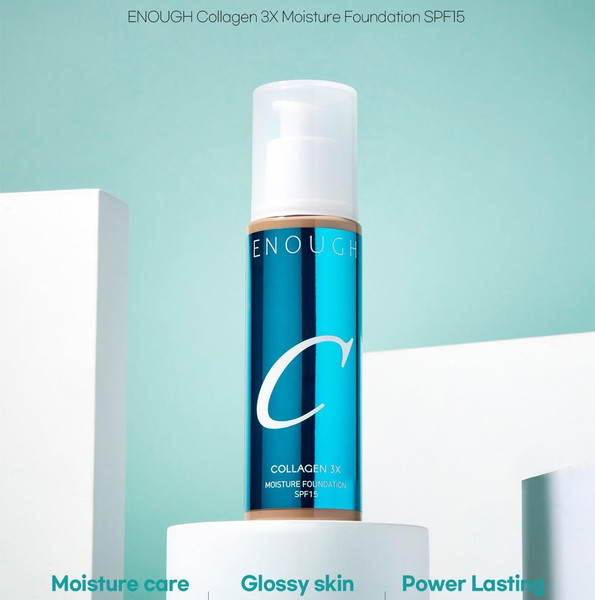 Изображение товара Тональный крем Enough Collagen 3X Moisture Foundation SPF 15 тон 23N (100мл)