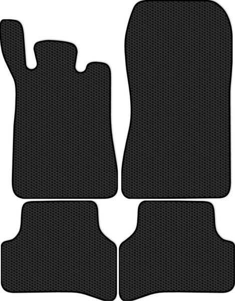 Изображение товара Комплект ковриков для авто Alicosta 0767_1 для Mercedes-Benz C-Class I седан/W202 (EVA соты, черный)
