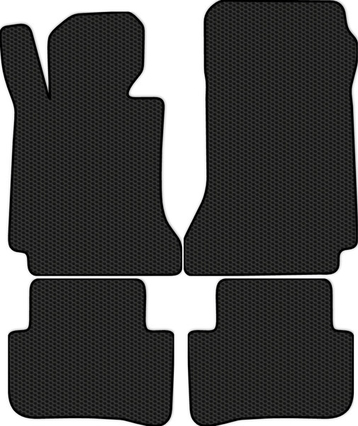 Изображение товара Комплект ковриков для авто Alicosta 0772_1 для Mercedes-Benz C-Class III седан/W204 (EVA соты, черный)