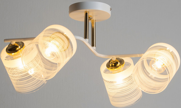 Изображение товара Люстра BayerLux Андо / 10385899 (белый/золото)