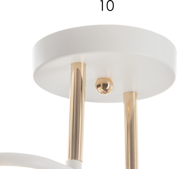 Изображение товара Люстра BayerLux Андо / 10385899 (белый/золото)