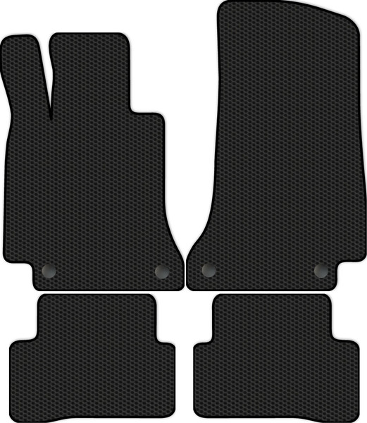 Изображение товара Комплект ковриков для авто Alicosta 0775_1 для Mercedes-Benz C-Class IV седан/гибрид/W205 (EVA соты, черный)