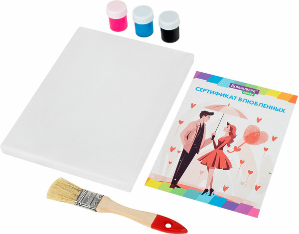 Изображение товара Набор для творчества Brauberg Hobby. Создание отпечатков рук / 192530