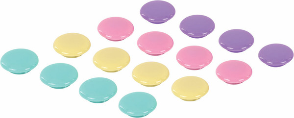 Изображение товара Набор магнитов Brauberg Pastel / 272519 (16шт)
