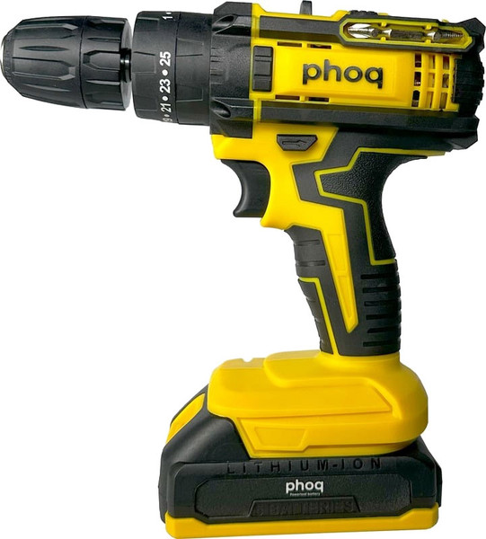 Изображение товара Аккумуляторная дрель-шуруповерт PHOQ DYDB1-1