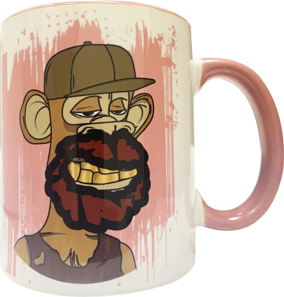 Изображение товара Кружка Solmax&Home Обезьяна / FO90759 (розовый)