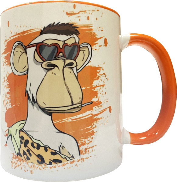 Изображение товара Кружка Solmax&Home Обезьяна / FO90764 (оранжевый)