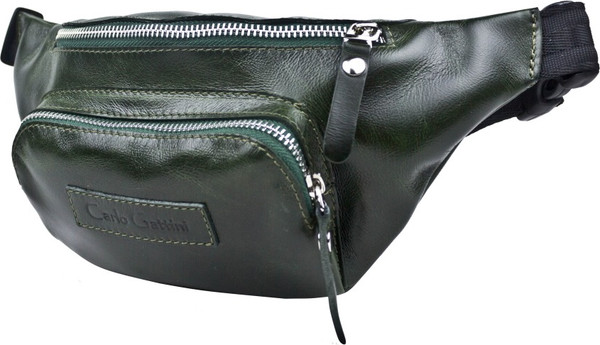 Изображение товара Сумка на пояс Carlo Gattini Antico Scarlino / 7018-11 (темно-зеленый)