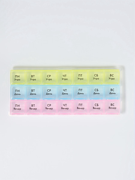 Изображение товара Таблетница Onlytop Неделька / 9673048