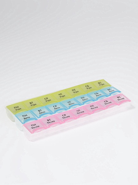 Изображение товара Таблетница Onlytop Неделька / 9673048