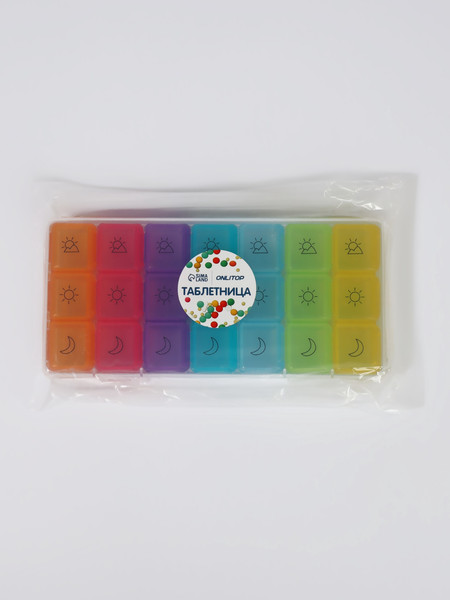 Изображение товара Таблетница Onlytop Неделька / 9892504