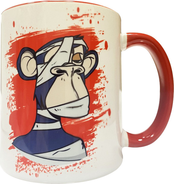 Изображение товара Кружка Solmax&Home Обезьяна / FO90761 (красный)