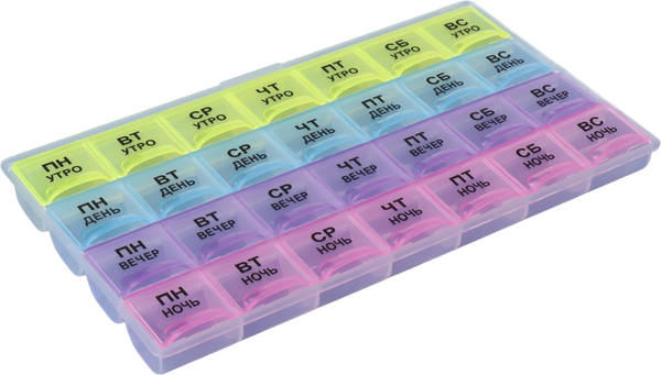 Изображение товара Таблетница Onlytop Неделька / 655405