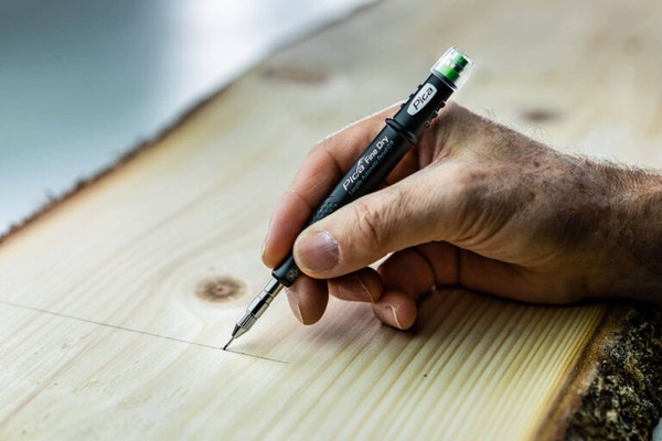 Изображение товара Карандаш строительный Pica Fine Dry / 70703 (с набором грифелей, серый)