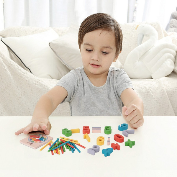 Изображение товара Касса счетных материалов Classic World Занимательная математика / CW54563