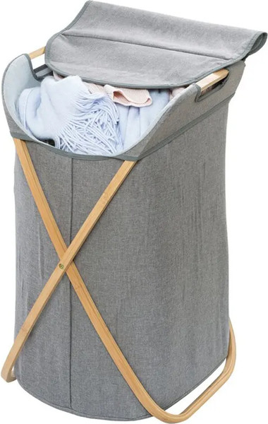 Изображение товара Корзина для белья Solmax&Home С крышкой / SM06765