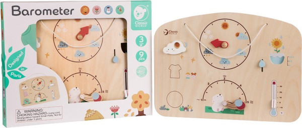 Изображение товара Бизиборд Classic World Барометр CW20113