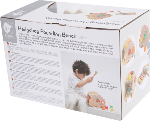 Изображение товара Бизиборд Classic World 2 в 1 Ежик CW20137