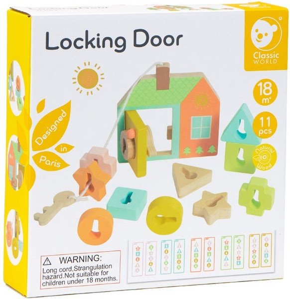 Изображение товара Развивающий игровой набор Classic World Домик с ключиками CW20143