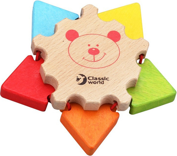 Изображение товара Погремушка Classic World Цветочек с зеркальцем CW30600
