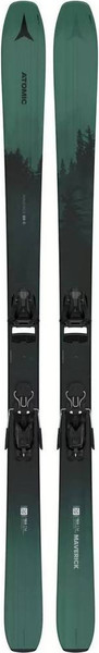 Изображение товара Горные лыжи с креплениями Atomic Ski Maverick 86 C&Strive 12 GW 2024-2025 / AAST02288169 (р.169, темно-зеленый/черный)