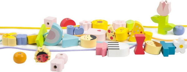 Изображение товара Развивающий игровой набор Classic World Шнуровка Веселые лица CW20164