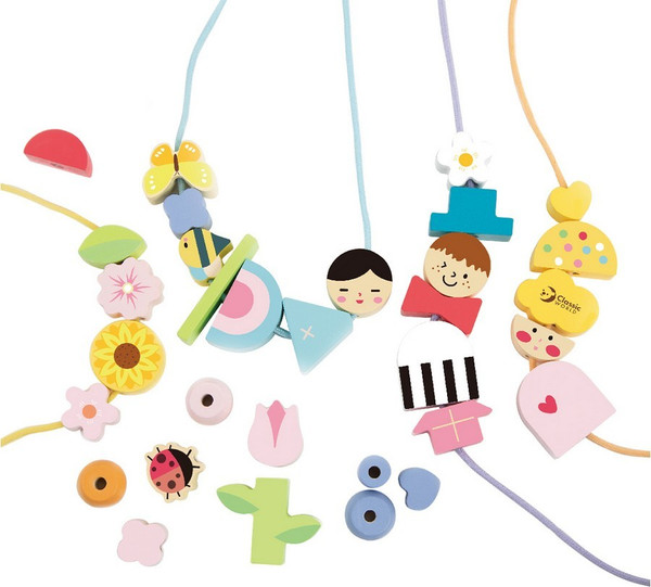 Изображение товара Развивающий игровой набор Classic World Шнуровка Веселые лица CW20164