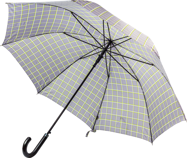 Изображение товара Зонт-трость Solmax&Home SM90595 (серый в клетку)
