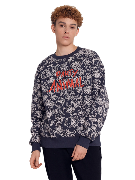 Изображение товара Свитшот Mark Formelle 121865/1 (р.104-182/188, персонажи на графитовом)