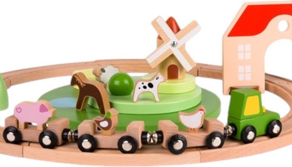 Изображение товара Железная дорога игрушечная Classic World Ферма CW544640