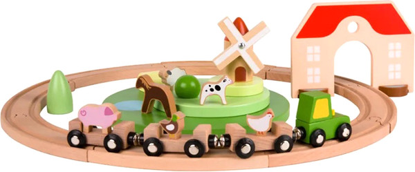 Изображение товара Железная дорога игрушечная Classic World Ферма CW544640