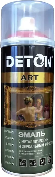 Изображение товара Эмаль Deton Art Металлик DTN-A07581 (520мл, бронза/хром)